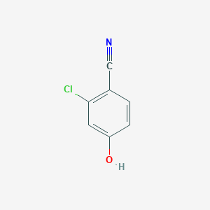 molecular formula C7H4ClNO B1349109 2-氯-4-羟基苯甲腈 CAS No. 3336-16-1