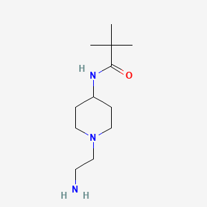 n-(1-(2-Aminoethyl)piperidin-4-yl)pivalamide