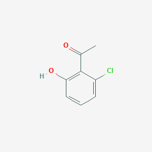 molecular formula C8H7ClO2 B1349113 1-(2-Chloro-6-hydroxyphenyl)ethanone CAS No. 55736-04-4