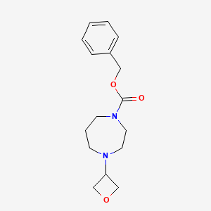 Benzyl 4-(oxetan-3-yl)-1,4-diazepane-1-carboxylate