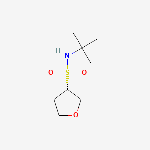 (3S)-N-tert-butyloxolane-3-sulfonamide