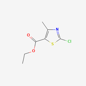 molecular formula C7H8ClNO2S B1349118 2-氯-4-甲基-1,3-噻唑-5-甲酸乙酯 CAS No. 7238-62-2