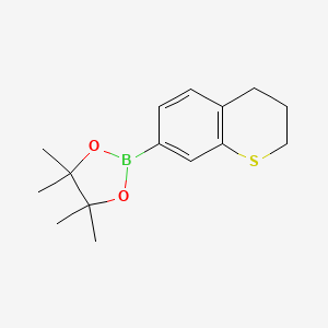 4,4,5,5-Tetramethyl-2-(thiochroman-7-yl)-1,3,2-dioxaborolane