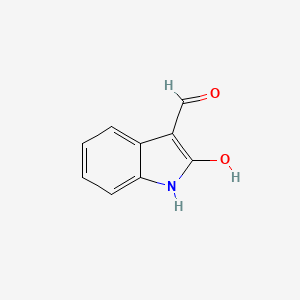 molecular formula C9H7NO2 B1349119 3-(羟甲亚甲基)吲哚啉-2-酮 CAS No. 63273-23-4