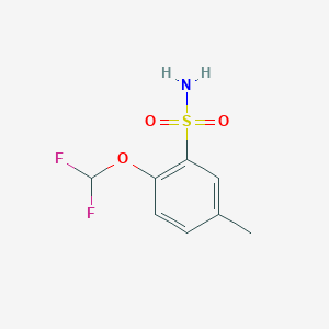 2-Difluoromethoxy-5-methylbenzenesulfonamide