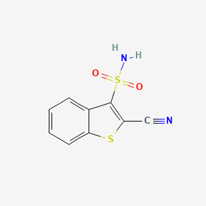 2-Cyanobenzo[b]thiophene-3-sulfonamide