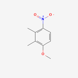molecular formula C9H11NO3 B1349126 2,3-二甲基-4-硝基苯甲醚 CAS No. 81029-03-0