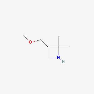 3-(Methoxymethyl)-2,2-dimethylazetidine