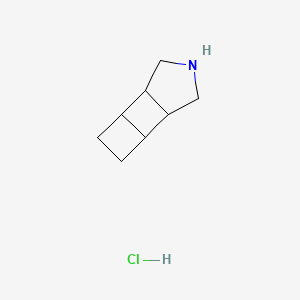 8-Azatricyclo[4.3.0.0,2,5]nonane hydrochloride