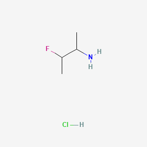 3-Fluorobutan-2-amine hydrochloride