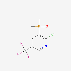 2-Chloro-3-(dimethylphosphoryl)-5-(trifluoromethyl)pyridine