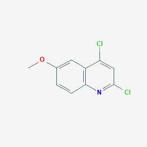 molecular formula C10H7Cl2NO B1349136 2,4-二氯-6-甲氧基喹啉 CAS No. 70049-46-6