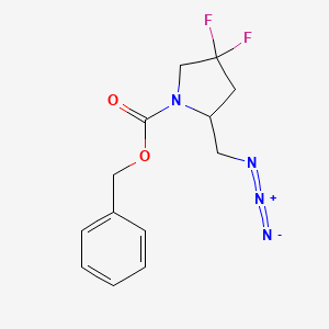 Benzyl 2-(azidomethyl)-4,4-difluoropyrrolidine-1-carboxylate