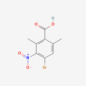 4-Bromo-2,6-dimethyl-3-nitrobenzoic acid