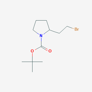 Tert-butyl 2-(2-bromoethyl)pyrrolidine-1-carboxylate