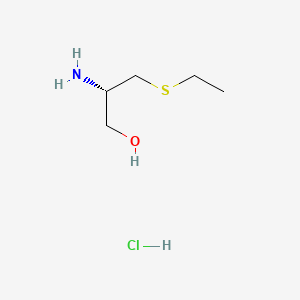 (2S)-2-amino-3-(ethylsulfanyl)propan-1-ol hydrochloride