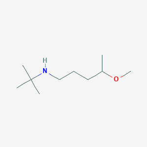 molecular formula C10H23NO B13491436 n-(Tert-butyl)-4-methoxypentan-1-amine 