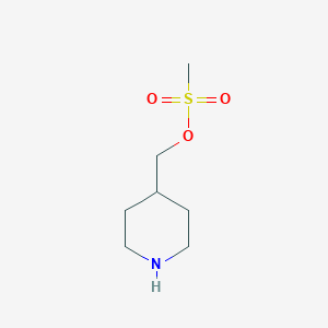 (Piperidin-4-yl)methyl methanesulfonate