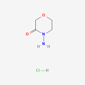 4-Aminomorpholin-3-one hydrochloride