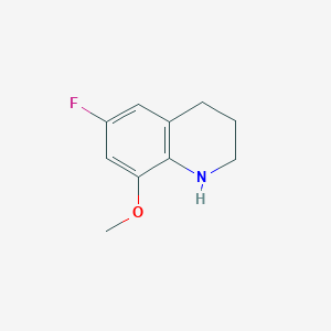 6-Fluoro-8-methoxy-1,2,3,4-tetrahydroquinoline