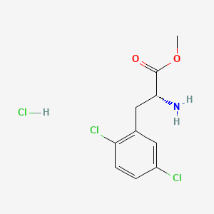 methyl (2R)-2-amino-3-(2,5-dichlorophenyl)propanoate hydrochloride