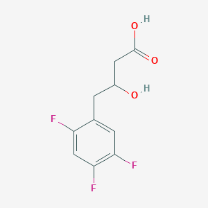 (3S)-2',4',5'-Trifluoro-3-hydroxybenzenebutanoic acid