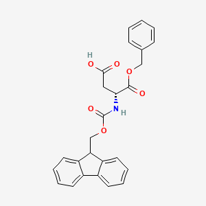 molecular formula C26H23NO6 B13491693 Fmoc-D-Asp-obzl 