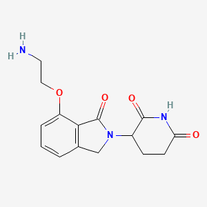 3-[7-(2-Aminoethoxy)-1-oxo-isoindolin-2-yl]piperidine-2,6-dione