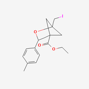 Ethyl 1-(iodomethyl)-3-(4-methylphenyl)-2-oxabicyclo[2.1.1]hexane-4-carboxylate