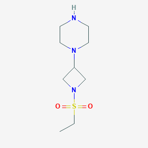 1-(1-(Ethylsulfonyl)azetidin-3-yl)piperazine