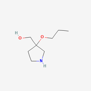 (3-Propoxypyrrolidin-3-yl)methanol