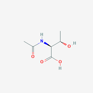 molecular formula C6H11NO4 B13491878 (2S,3S)-2-acetamido-3-hydroxybutanoic acid 