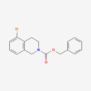 benzyl 5-bromo-3,4-dihydroisoquinoline-2(1H)-carboxylate