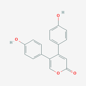 4,5-bis(4-hydroxyphenyl)-2H-pyran-2-one