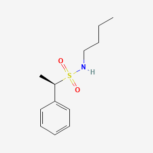 (1R)-N-butyl-1-phenylethane-1-sulfonamide