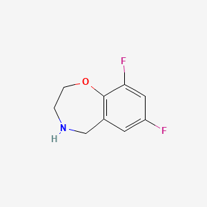 7,9-Difluoro-2,3,4,5-tetrahydrobenzo[f][1,4]oxazepine