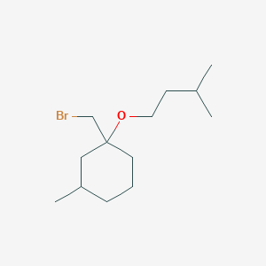 1-(Bromomethyl)-1-(isopentyloxy)-3-methylcyclohexane