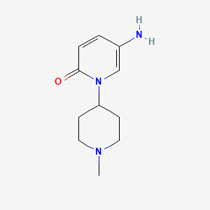 5-Amino-1-(1-methylpiperidin-4-yl)pyridin-2(1H)-one