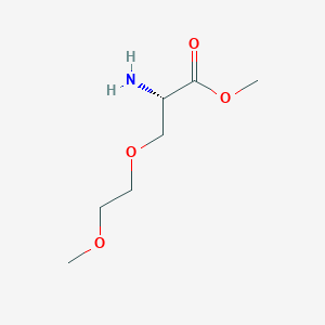 Methyl O-[2-(methyloxy)ethyl]-L-serinate