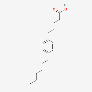 5-(4-Hexylphenyl)pentanoic acid