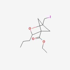 Ethyl 1-(iodomethyl)-3-propyl-2-oxabicyclo[2.1.1]hexane-4-carboxylate