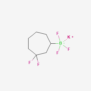 Potassium (3,3-difluorocycloheptyl)trifluoroborate