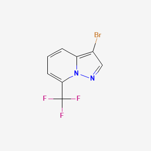 3-Bromo-7-(trifluoromethyl)pyrazolo[1,5-a]pyridine