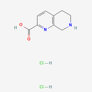 5,6,7,8-Tetrahydro-1,7-naphthyridine-2-carboxylicaciddihydrochloride