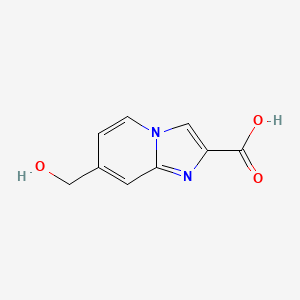 7-(Hydroxymethyl)imidazo[1,2-a]pyridine-2-carboxylic acid