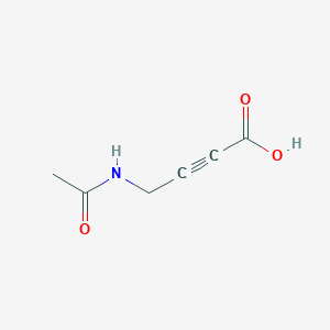 4-Acetamidobut-2-ynoic acid