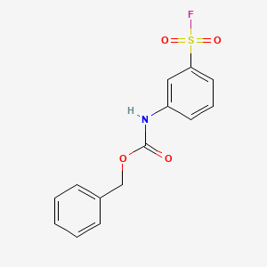 benzyl N-[3-(fluorosulfonyl)phenyl]carbamate