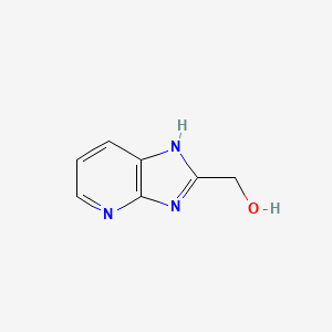 molecular formula C7H7N3O B1349238 3H-咪唑并[4,5-b]吡啶-2-基甲醇 CAS No. 24638-20-8