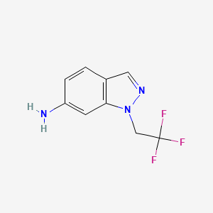 1-(2,2,2-Trifluoroethyl)-1h-indazol-6-amine