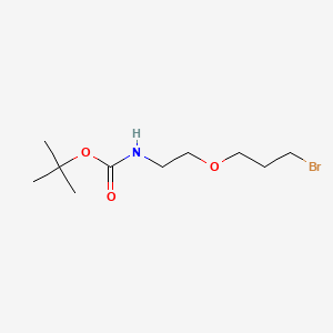 tert-butylN-[2-(3-bromopropoxy)ethyl]carbamate